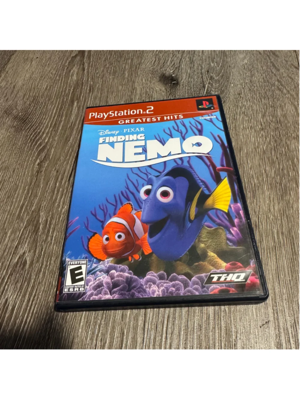 Ps2 THQ Finding Nemo PlayStation 2 Video Game Dory Disney Cib Complete